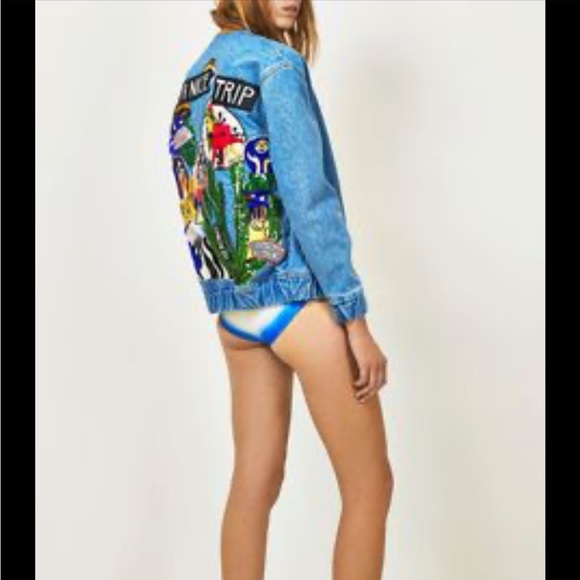 Chiara Ferragni’s Filles A Papa Denim Bomber - Picture 8 of 14